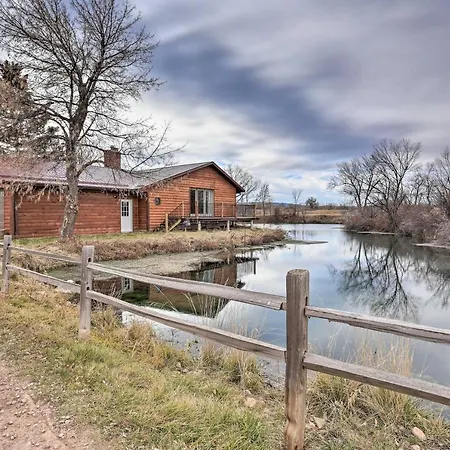 Rustic Spearfish Cabin On 12-Acre Trout Farm Exterior photo
